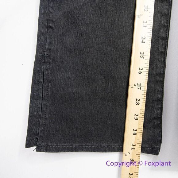 NEW Madewell Pull-On Skinny Flare Jeans in Black Frost, 33 - Picture 8 of 16